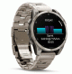 fēnix 8 – 47 mm, AMOLED - Sapphire, Titanium with Vented titanium bracelet - 010-02904-40 - Garmin